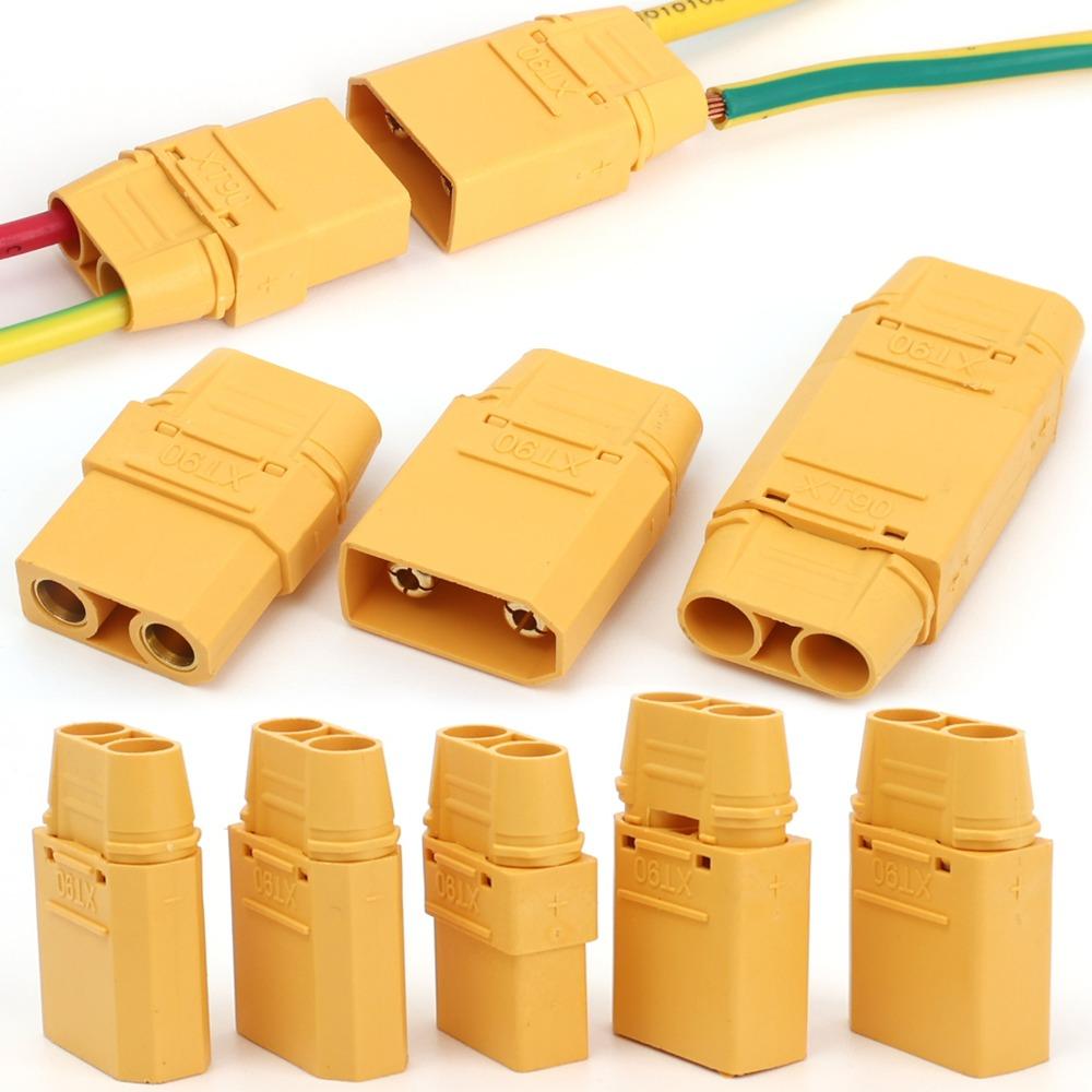 Connettore XT90 Spina XT90H Maschio Femmina Adattatore Batteria Alimentazione Alta Corrente Guaina per Aereo Elicottero Auto Camion RC Parti Lipo