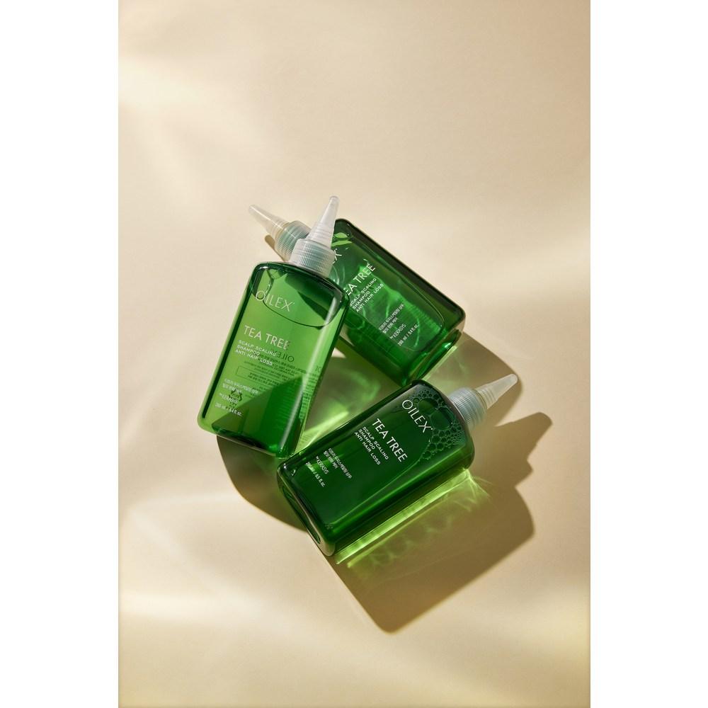 Kerasys Oilex Tea Tree Scalp Scaling Hair Loss Relief Shampoo, 280ml, 1 Unit
