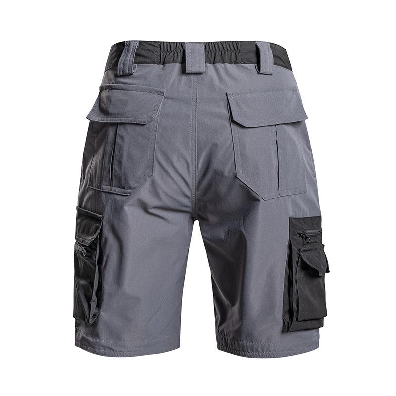 Men's Lightweight Quick-Dry Tactical Shorts - Breathable, Elastic, Fast-Drying Outdoor Workwear & Mountaineering Pants