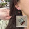 Bird Cross Black Cat Butterfly Cherry Moon Earrings Fit Women's Jewelry Lover's Holiday Birthday Gift 925 Silver