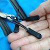 Black Caterpillar Zipper Pull: Popular Luggage Tail Rope Cord