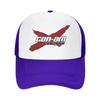 Custom BRP Can Am Logo Print Mesh Baseball Cap Summer Breathable Mesh Sun Hats Caps Unisex Outdoor Adjustable Casual Headwear