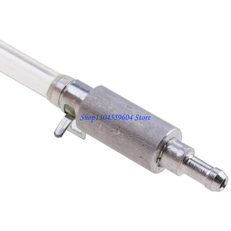 12QM Brake Bleeder Hose Motorcycle Bleeder with Check Valves, Leak & Corrosion Resistant for Hydraulic Brake & Clutch