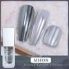 5ml Magic Chrome Liquid No Dust Aurora Powder Chrome Metallic Mirror Effect Nail Gel Polish Lacquer Paint Semi Permanent
