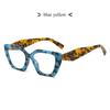 Fashion Large Square Frame Anti-blue Light Presbyopia Glasses High-definition Old-sight Glasses Spring Leg Reading Glasses
