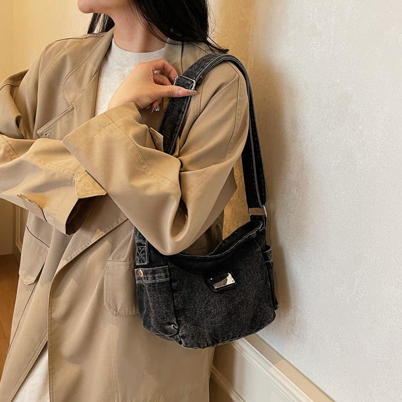 Women's Denim Crossbody Bag