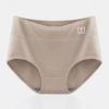 Four Seasons Mei Ya High Waist Cotton Women's Panties - Antibacterial Crotch, Hip Lifting, Abdomen Shaping Triangle Design.