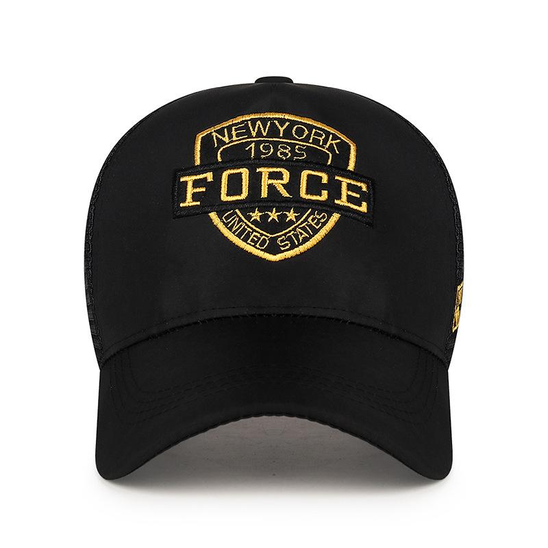 High-top Hats for Men and Women, Summer Sun Protection Baseball Caps, Thin Breathable Letter Sun Hats
