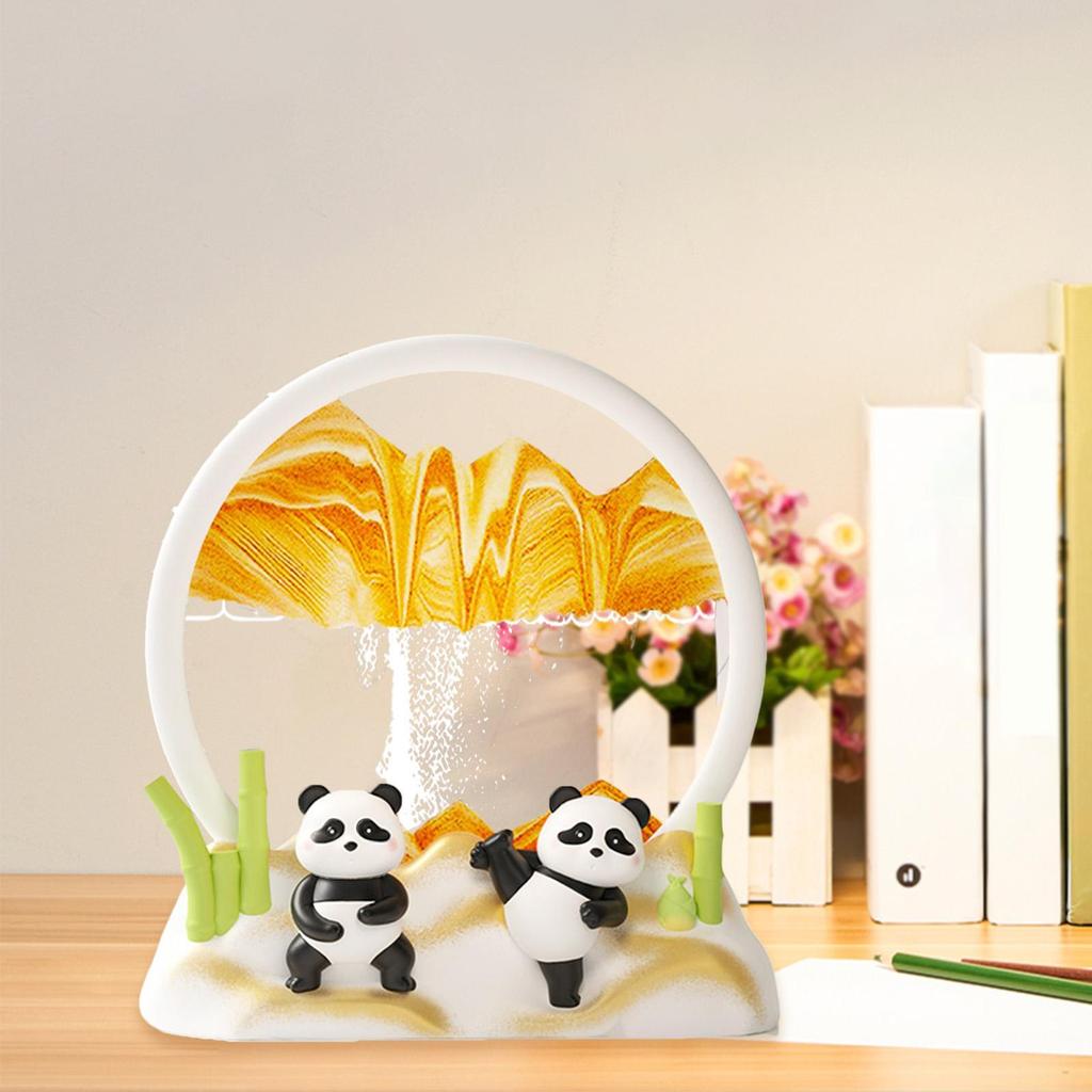 Moving Sand Art Picture Decorative Crafts 3D Dynamic Sand Art Liquid Motion