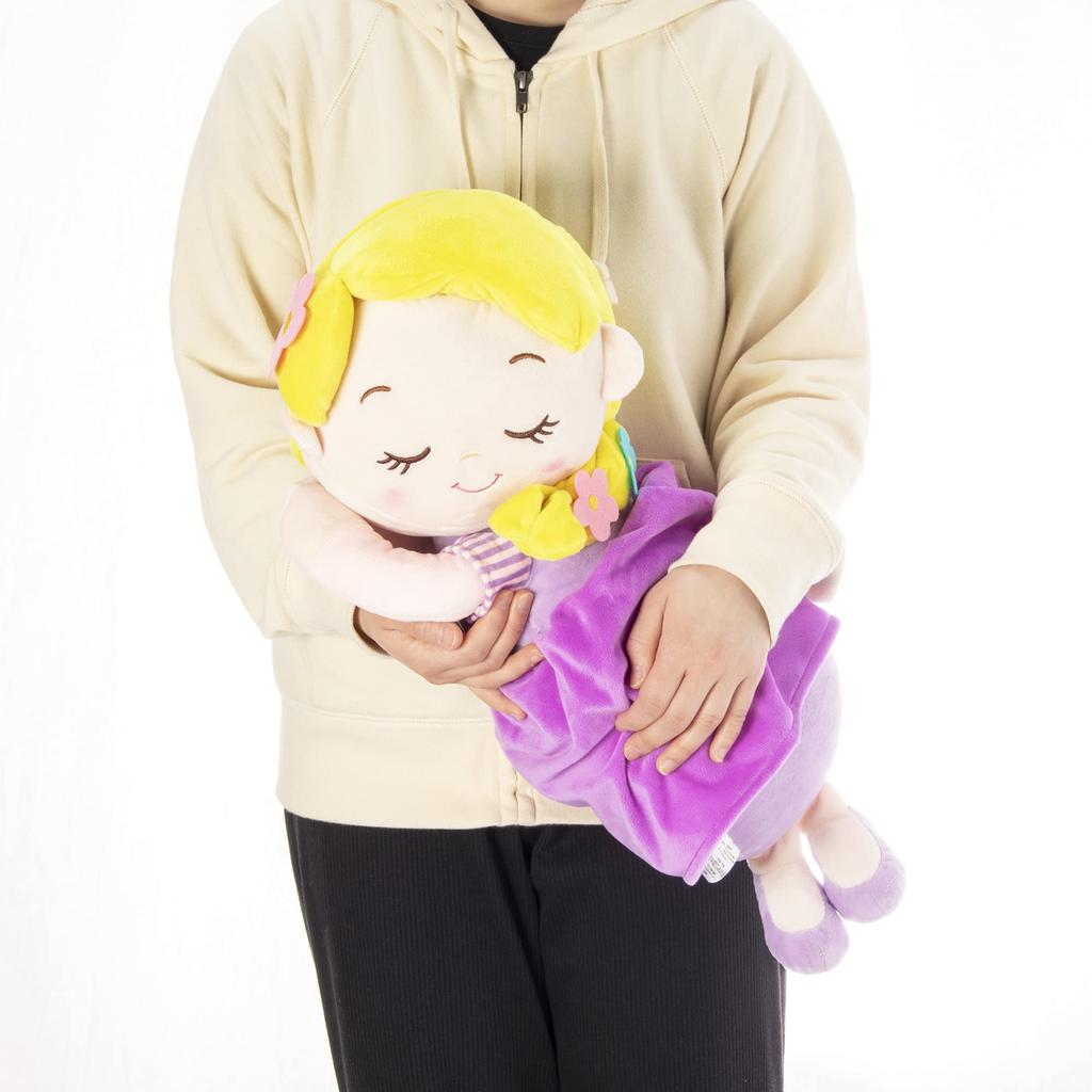 MORIPiLO Morishita Disney Rapunzel Body Pillow M 45cm Large Stuffed Toy Cushion Character Goods Sleeping Pillow Disney Princess Purple 4620074 Approx.