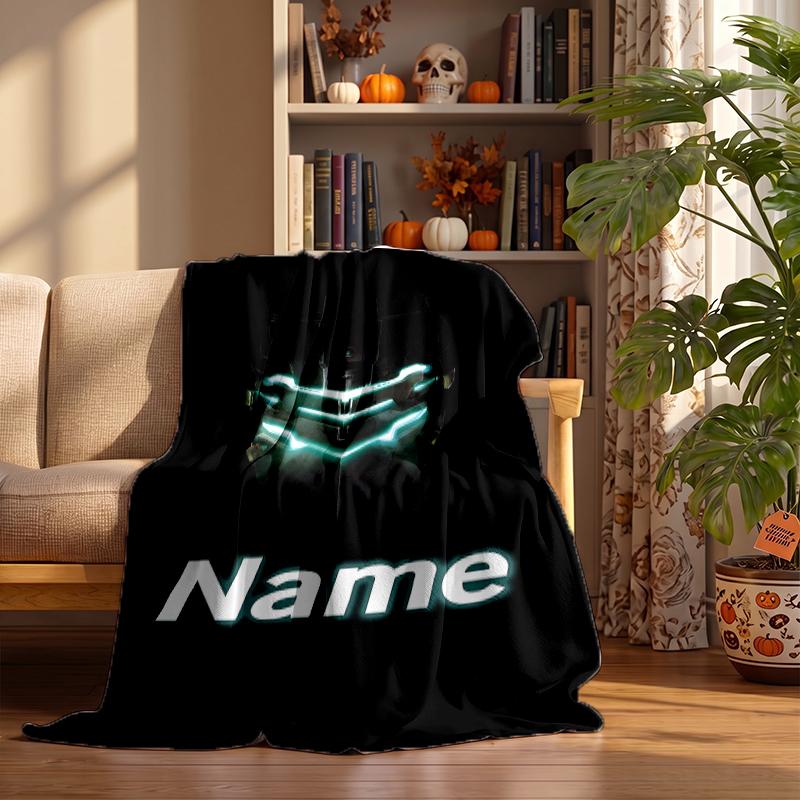 Dead Space Custom Flannel Blankets Soft Warm Cozy Throws for Home Decor Holiday Gifts