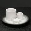 Ceramic Aromatherapy Candle Holder Minimalist Nordic Style Sage Incense Burner Home Decor