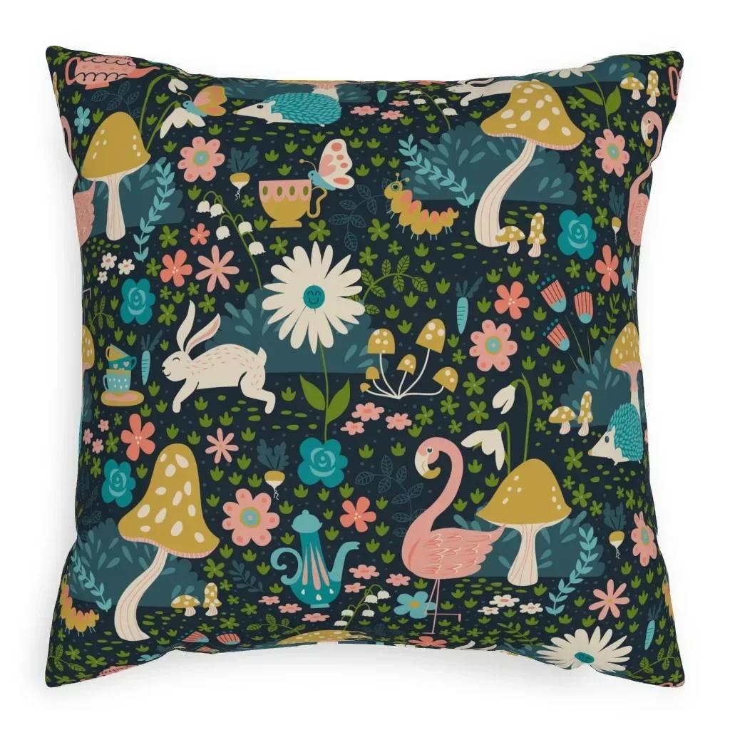 40X40,45X45,50X50Cm Vintage Flowers Peach Skin Pillowcase Decorative Pillows For Sofa Cushion Covers Home Decoration