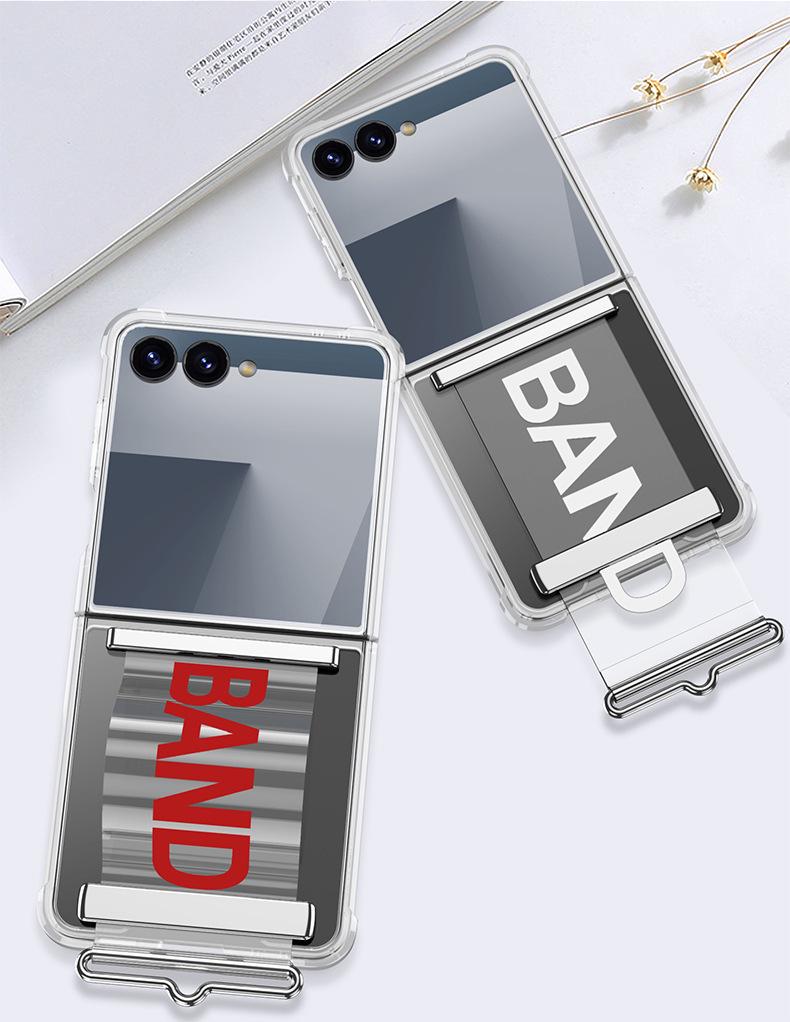 Samsung Galaxy Z Flip7 Schutzhülle mit Airbag-Handgelenkband