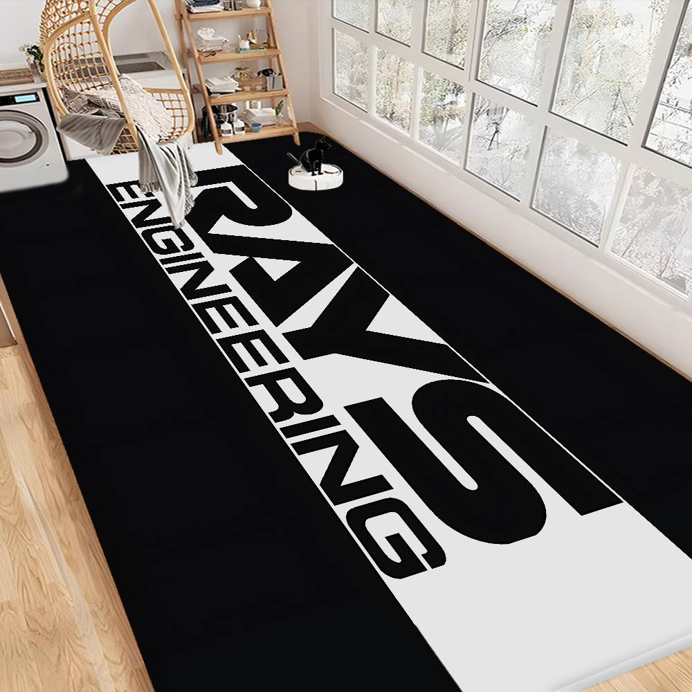 

R-RAYS Wheels Bath Mat Kids Room Bedroom Decoration Balcony Anti-Slip Doormat Living Room Alfombra 50x80cm