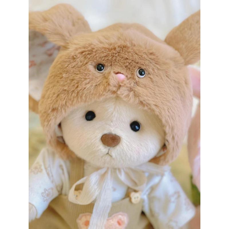 30cm Handmade Original Teddy Bear Stuff Plush Doll With Clothes Lina Bear Kawaii Plushies Birthday Gift For Children Girlfriend
