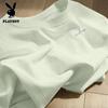 PLAYBOY Men's American Retro Pure Cotton Short Sleeve T-Shirt