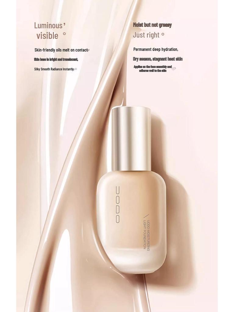 UODO Feuchtigkeitsspendendes Langanhaltendes Mattes Make-up für Mischhaut bis fettige Haut
