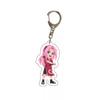 Llavero acrílico de Anime Naruto, accesorio, llavero de dibujos animados de Uzumaki Naruto