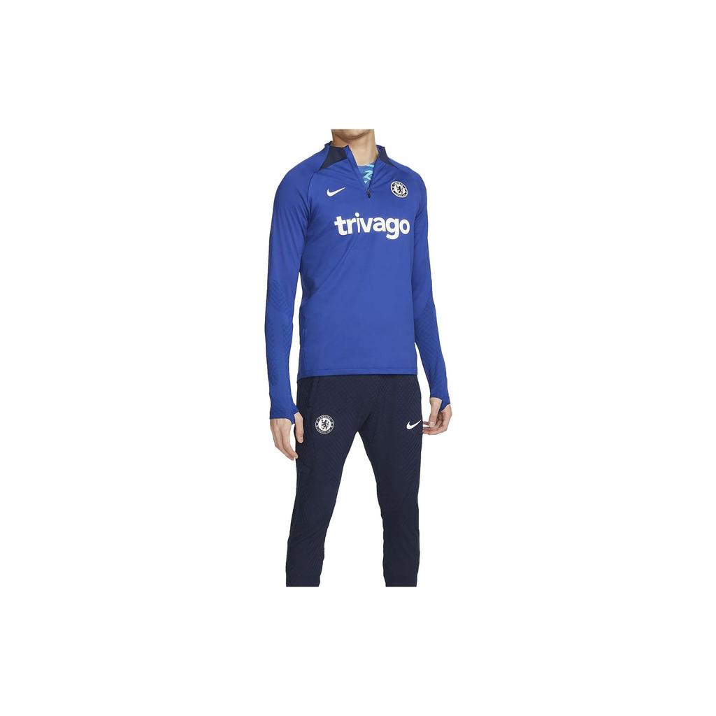 Nike T Shirts Men's Blue Crew Neck Moderate Straight Fit DM2455-496