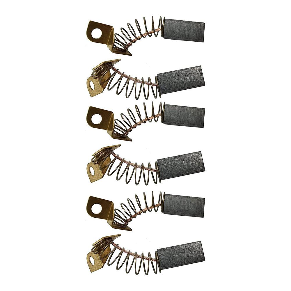6Pcs Motor Carbon Brushes For Porter Cable 7800 Drywall Sander #N119739, #879058