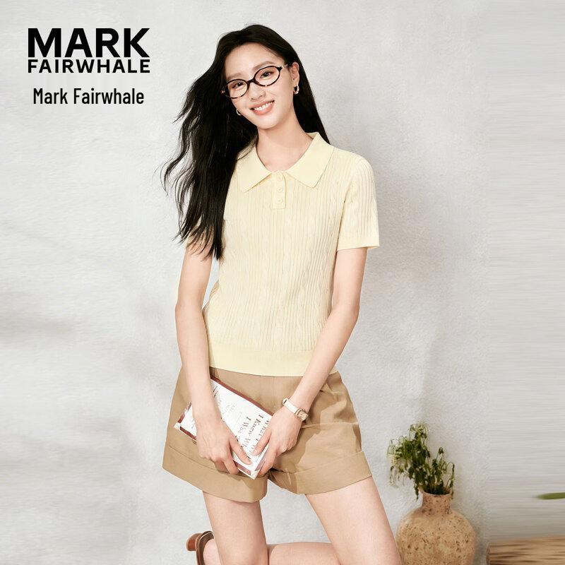 Mark Fairwhale Polo Knit Short Sleeve Top S