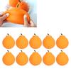 10pcs Squeeze Toys Lifelike Orange Squish Toys Cute Fruit Stress Relief Squishes Toy Interesting Decompression Toys