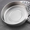 Mosquito Spiral Holder Box Stainless Steel Mosquito Coil Holder with Lid Mosquito Incense Holder for Living Room Bedroom