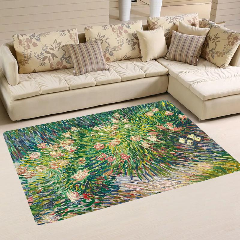 

Fluffy Non-Slip Shaggy Rug Soft Flannel Carpet for Bedroom Living Room Large Area Home Decor Cozy Floor Mat 100x150cm