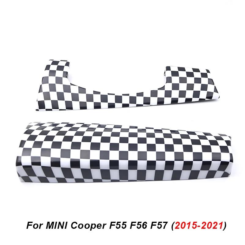 

The Black Flag Car Dashboard Trim Panel Cover Sticker Case Interior For Mini Cooper S One F55 F56 F57 Car-Styling Accessories Left hand drive
