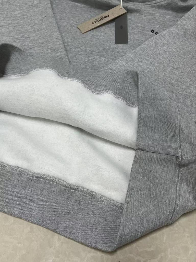 FOG ESSENTIALS Fleece Hoodie Set: High Street Trendy Brand with Original Packaging Bag.