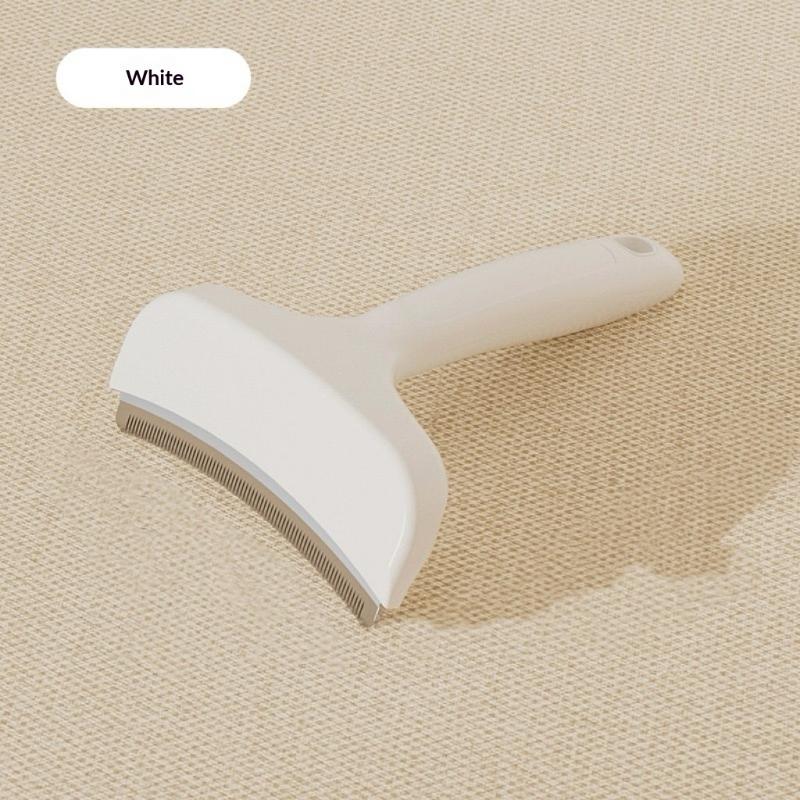 

Dog Comb Knife Dogs Brush Pet Hair Shaver Cat Comb Knife Brushes For Pet Hair Trimming Washable Dog Grooming Brush Pets Supplies білий
