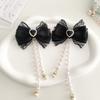 [1pair] Lolita cosplay Girl hairpin Bow barrette cute hair accessories japanese aesthetic hair clips y2k cute items for girls