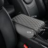 Universal Car Armrest Mat With Storage Bag Center Console Auto Armrests Storage Box Cover Pad Arm Rest Protection Cushion