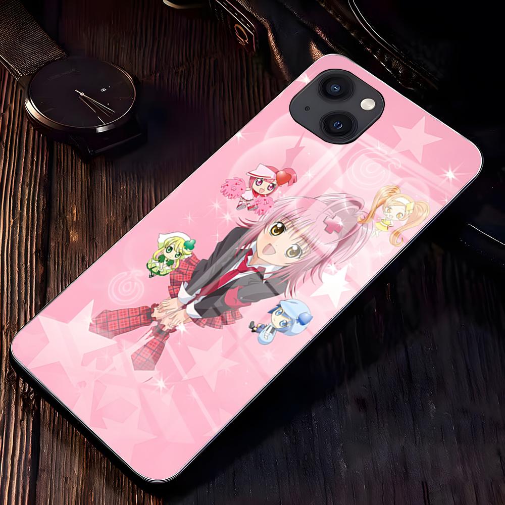 Shugo Chara Phone Case For IPhone 17 Pro Max 16 15 14 Pro Max 13 11 X Xs Xr 8 7Plus Glass Cover