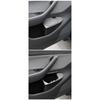 Car Trash Can Door Side Storage Bucket for Y 2025 ABS Nonslip Easy Installation Organizer Storage Box