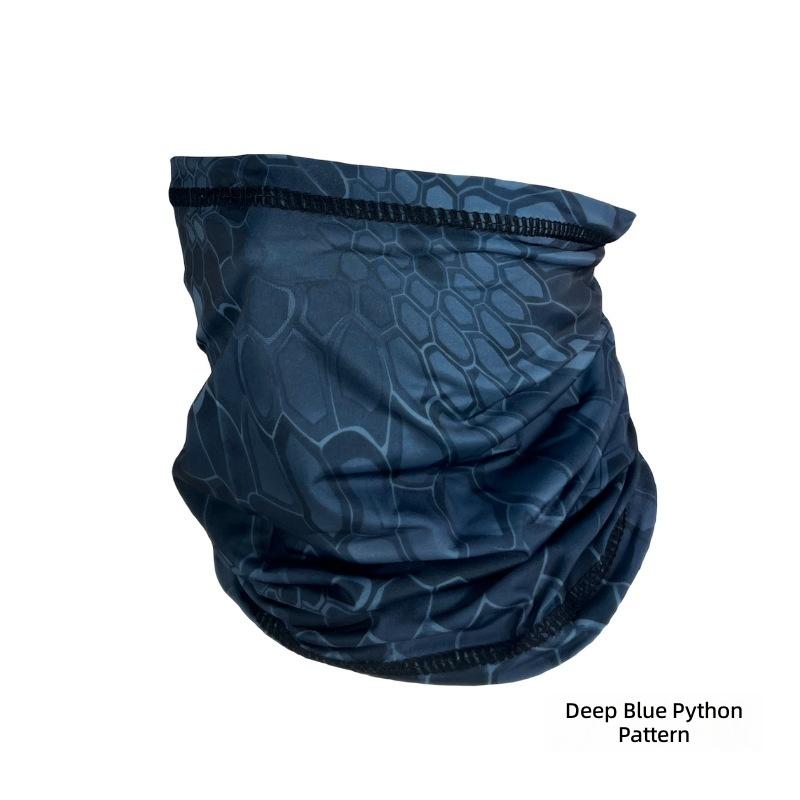 Polyester Ice Silk Cycling Mask Sunscreen Outdoor Sports Scarf & Face Towel for Men Women