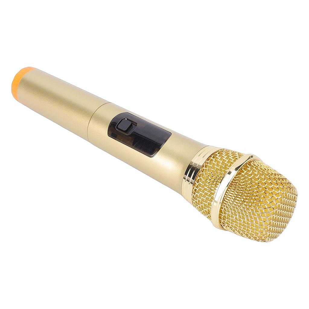 2.4G Wireless Microphone with USB Receiver Handheld Dynamic Mic for Outdoor Speaker Computer Phone Amplifier