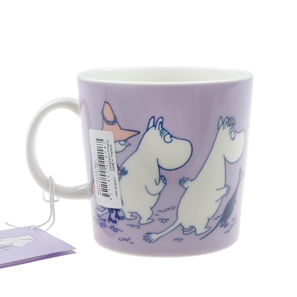 Arabia Moomin Alphabet Mug 400ml "L" [Used]