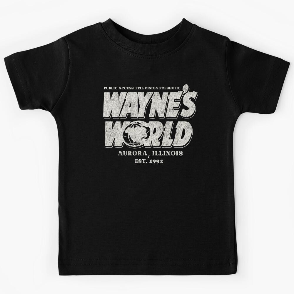 Wayne s World Worn Kids T-Shirt 120