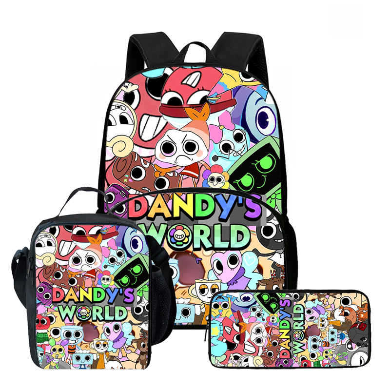 Dandy's Welt Tasche Hohe Auflösung Druck Lässig Grenzüberschreitend Leichter Rucksack