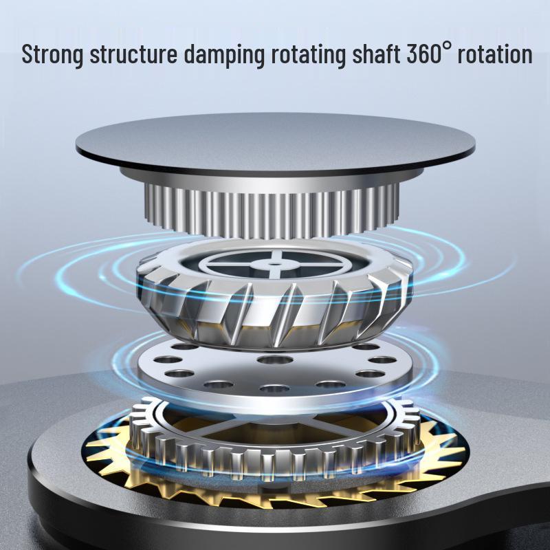 Rotating Aluminum Phone & Tablet Stand - Portable, Folding, Adjustable