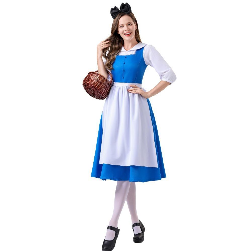 Alice In Wonderland Alice Cosplay Costume Women Cartoon Halloween Gifts Party