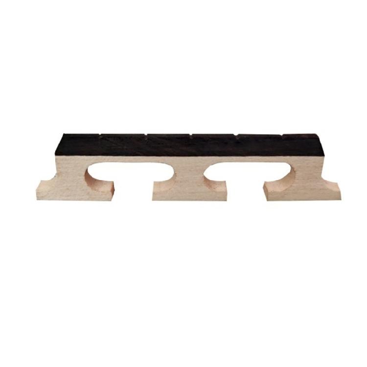 Remplacement de chevalet de banjo 4/5/6 cordes Chevalet de banjo standard en bois à 3 pieds Offre une acoustique et des performances améliorées