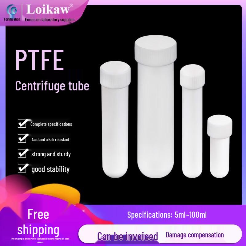 Laboratory PTFE Centrifuge Tube 100ml (39*134mm)