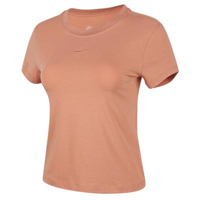 Nsw Chll Knt Md Crp Moda Cómoda Suave Agradable a la Piel Camiseta Manga Corta Mujer Camiseta FV5509-688