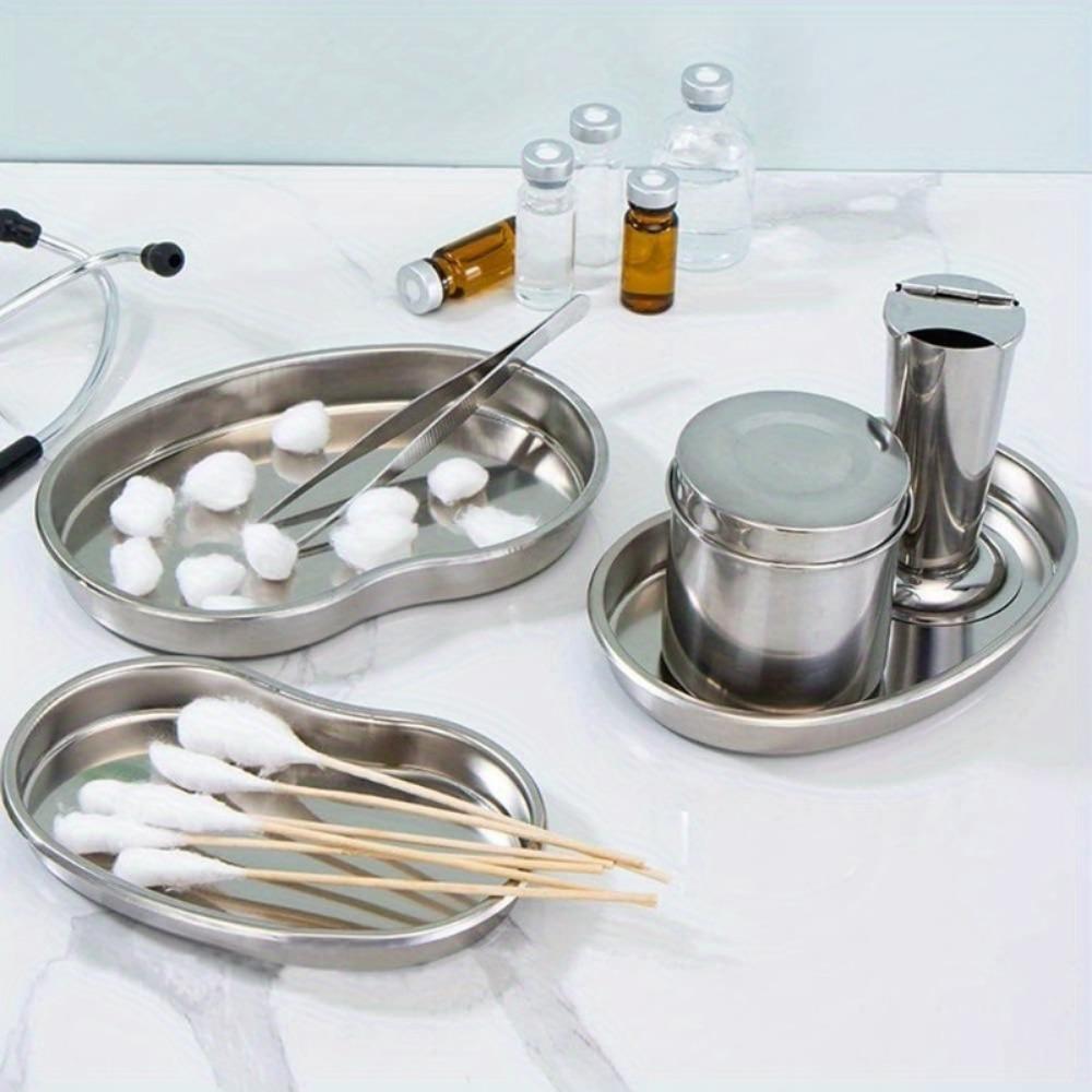 Stainless Steel Kidney Tray - Reusable Metal Emesis Basin,