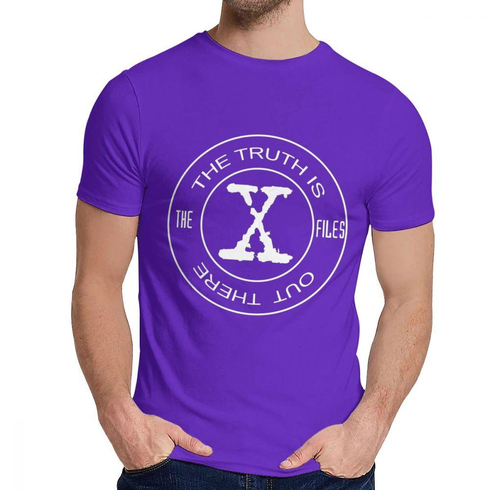 Girocollo The X Files La Verità È Là Fuori T-shirt Bianca Pazzo Per