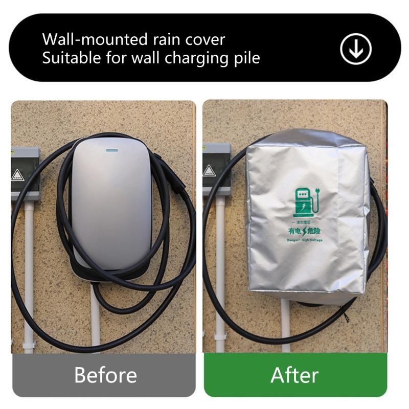 Skyddskåpa för laddstation för elfordon Skydd för laddstation Väderbeständiga skydd för EV-laddare