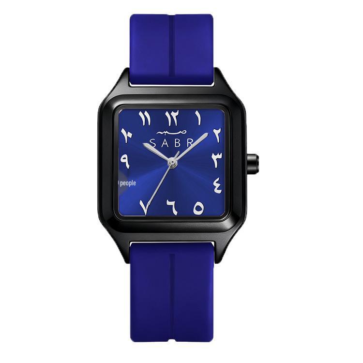 Roman Scale Square Waterproof Quartz Watch - Unisex Large Dial